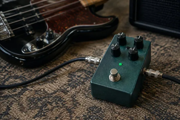 Bass Guitar Compressor Pedal