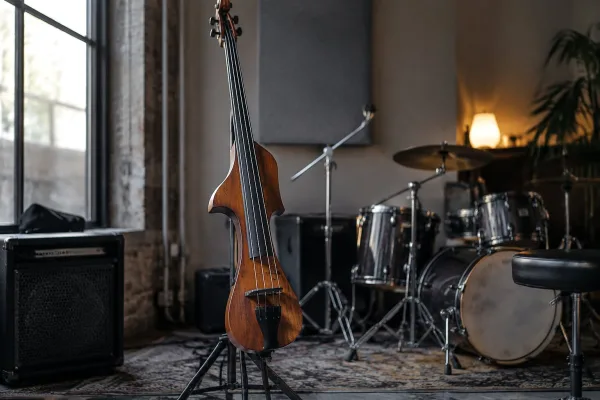 Electric Double Bass Guitar
