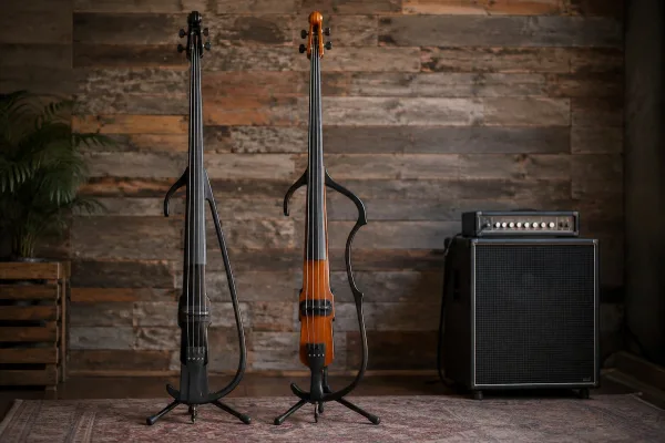 Upright Electric Bass Guitars
