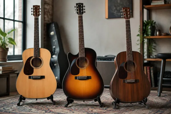 Left Handed Acoustic Guitars