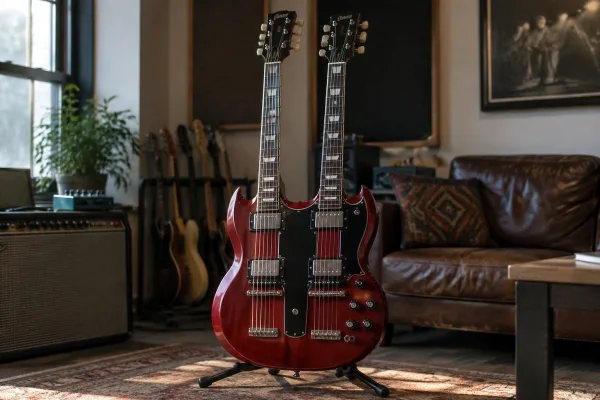 Double Neck Guitar