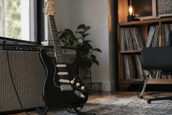 Black Stratocaster