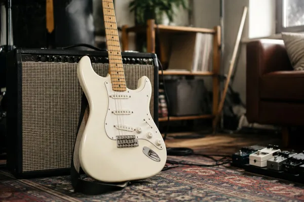 White Stratocaster