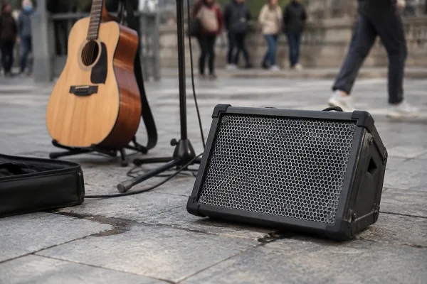Amplifier for Busking