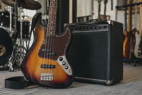 Bass with Amplifier
