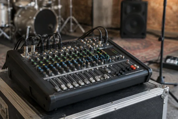 Powered Audio Mixer
