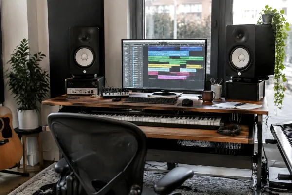 Desk for Music Production