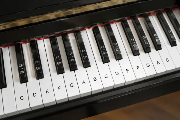 Piano Labels for Keys