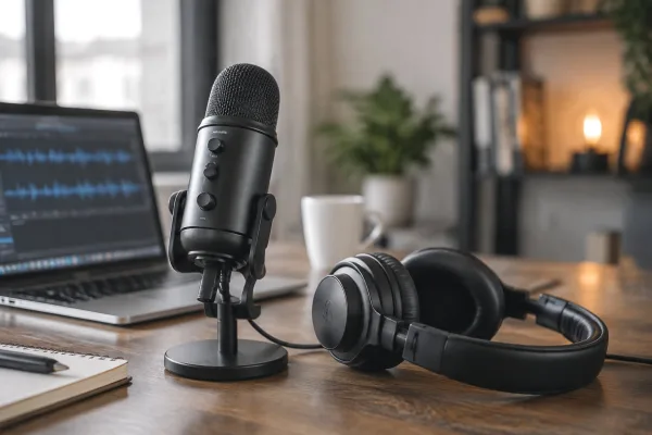 USB Microphone and Headset