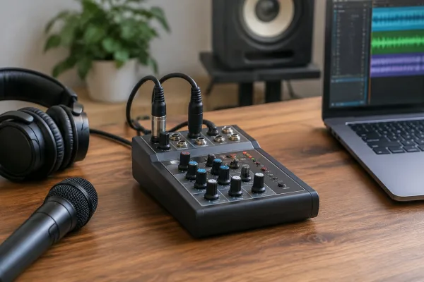 Two Channel Mixer