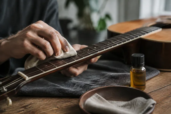 Cleaning Guitar Fretboard for Beginners: A Complete Guide